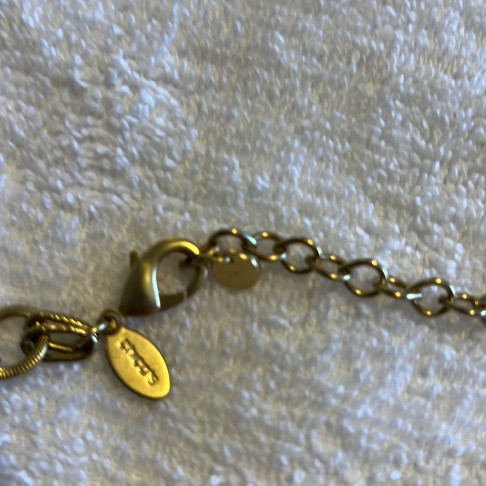Chico’s Silver and purple necklace - Picture 3 of 4